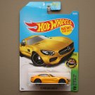 Hot Wheels 2017 HW Exotics '15 Mercedes Benz AMG GT (yellow) (SEE CONDITION)
