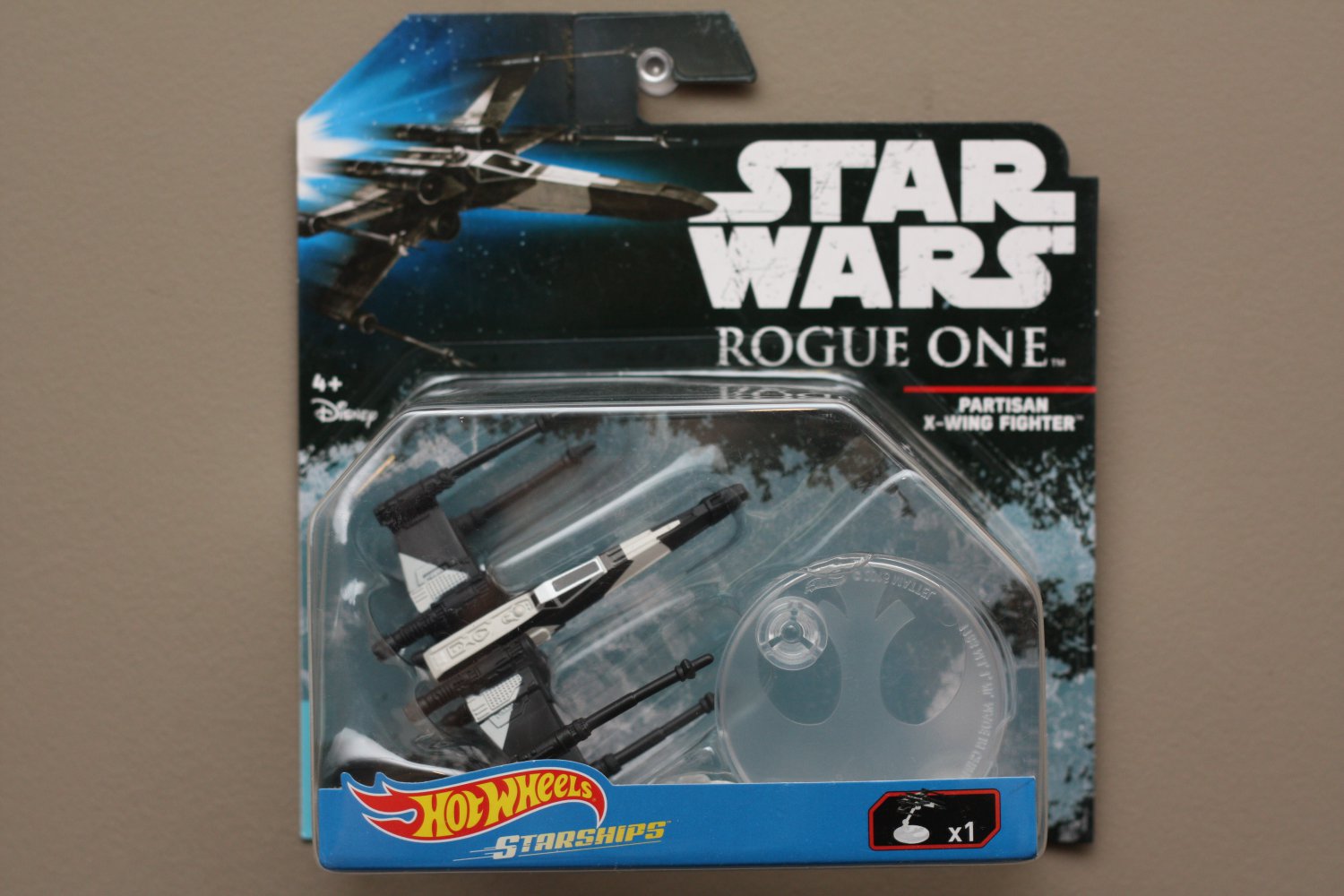 Hot Wheels 2017 Star Wars Ships Partisan X-Wing Fighter (Rogue One)