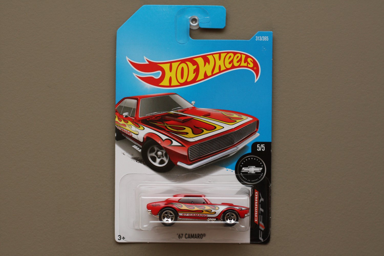 Hot Wheels 2017 Camaro Fifty '67 Camaro (red)