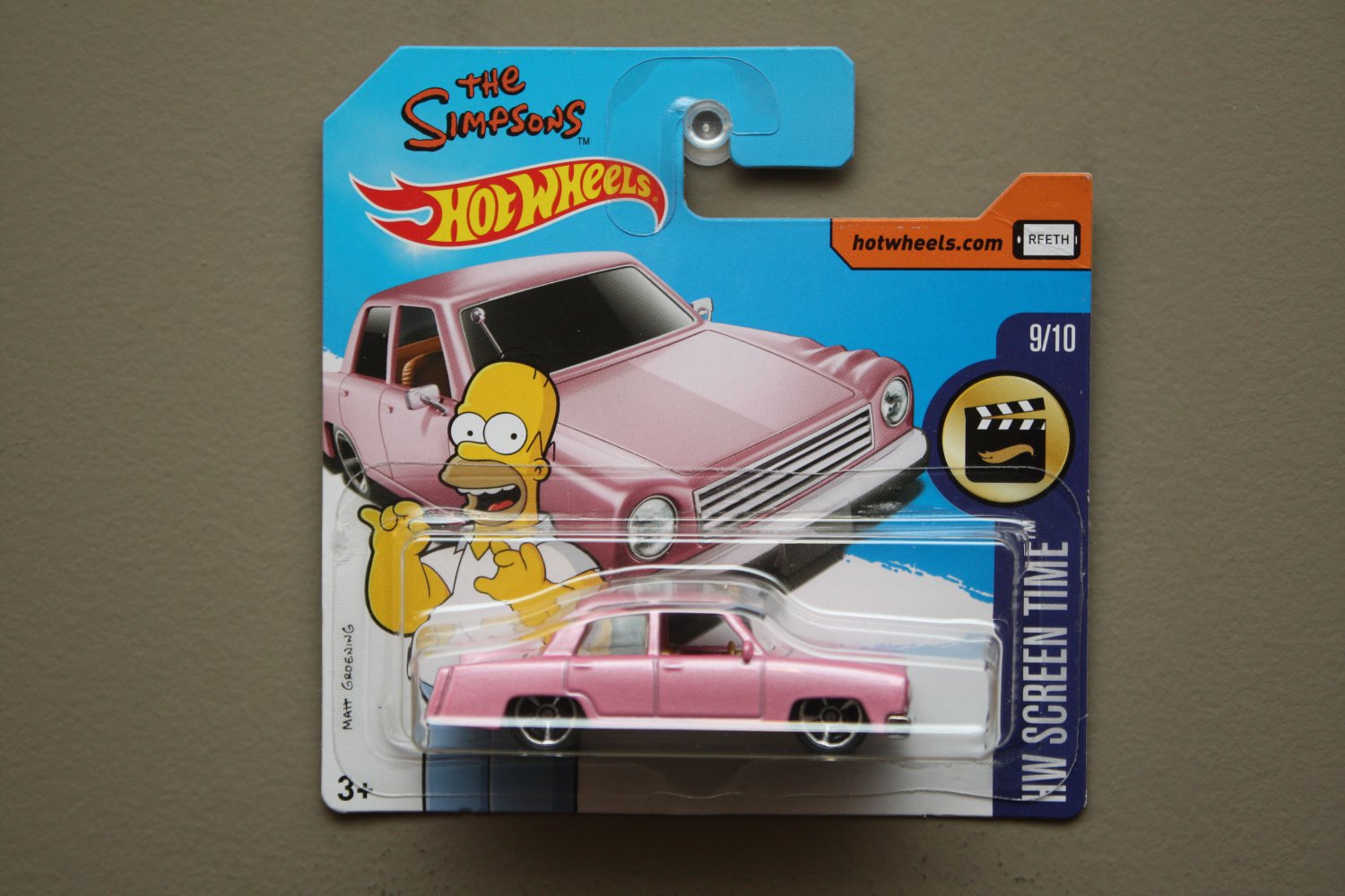 hot wheels simpsons family car 2017