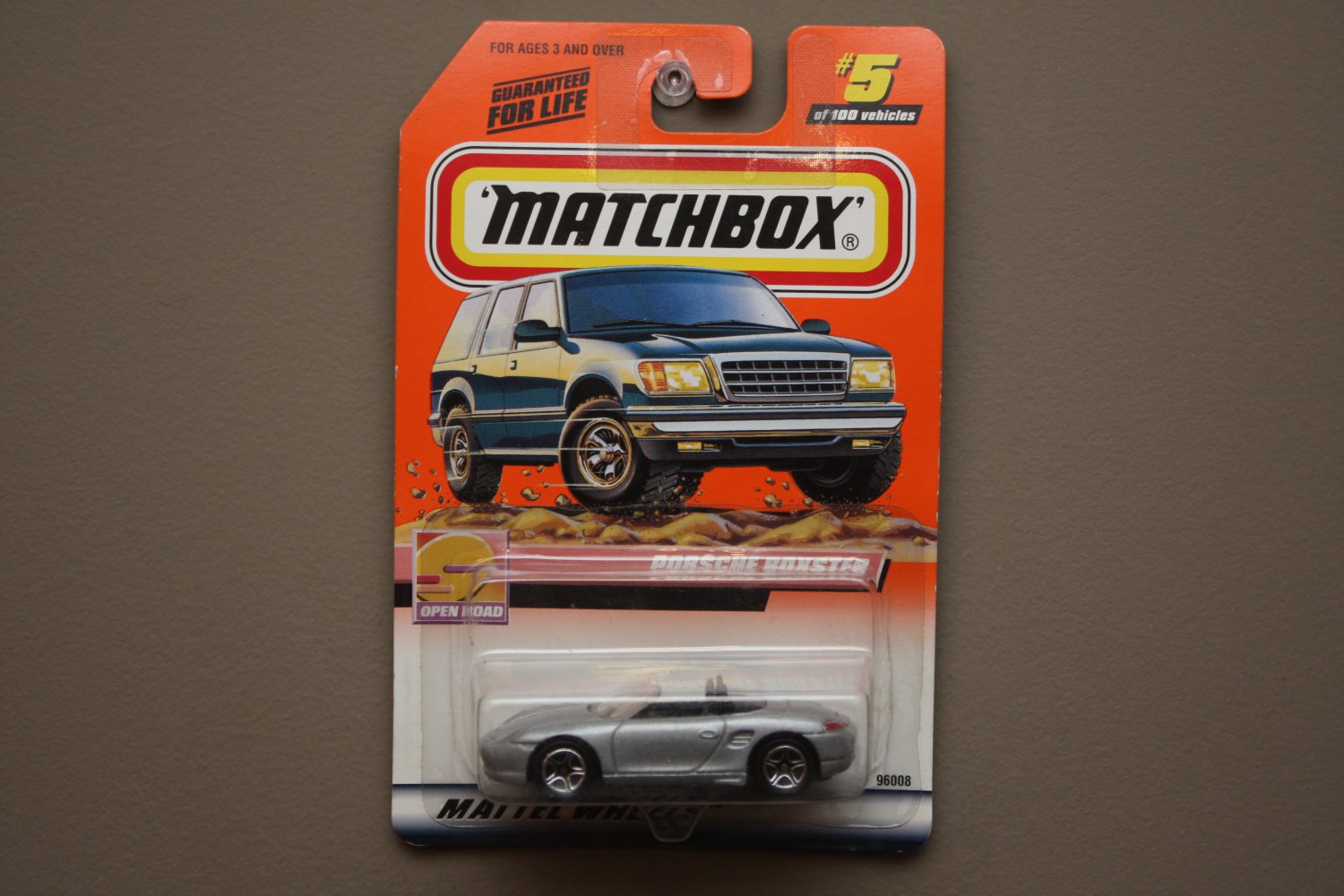 Matchbox 2000 Open Road Porsche Boxter (silver) (Logo Car)