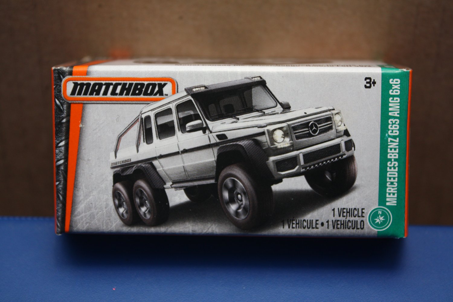 Matchbox 17 Mbx Explorers Mercedes Benz G63 Amg 6x6 Beige