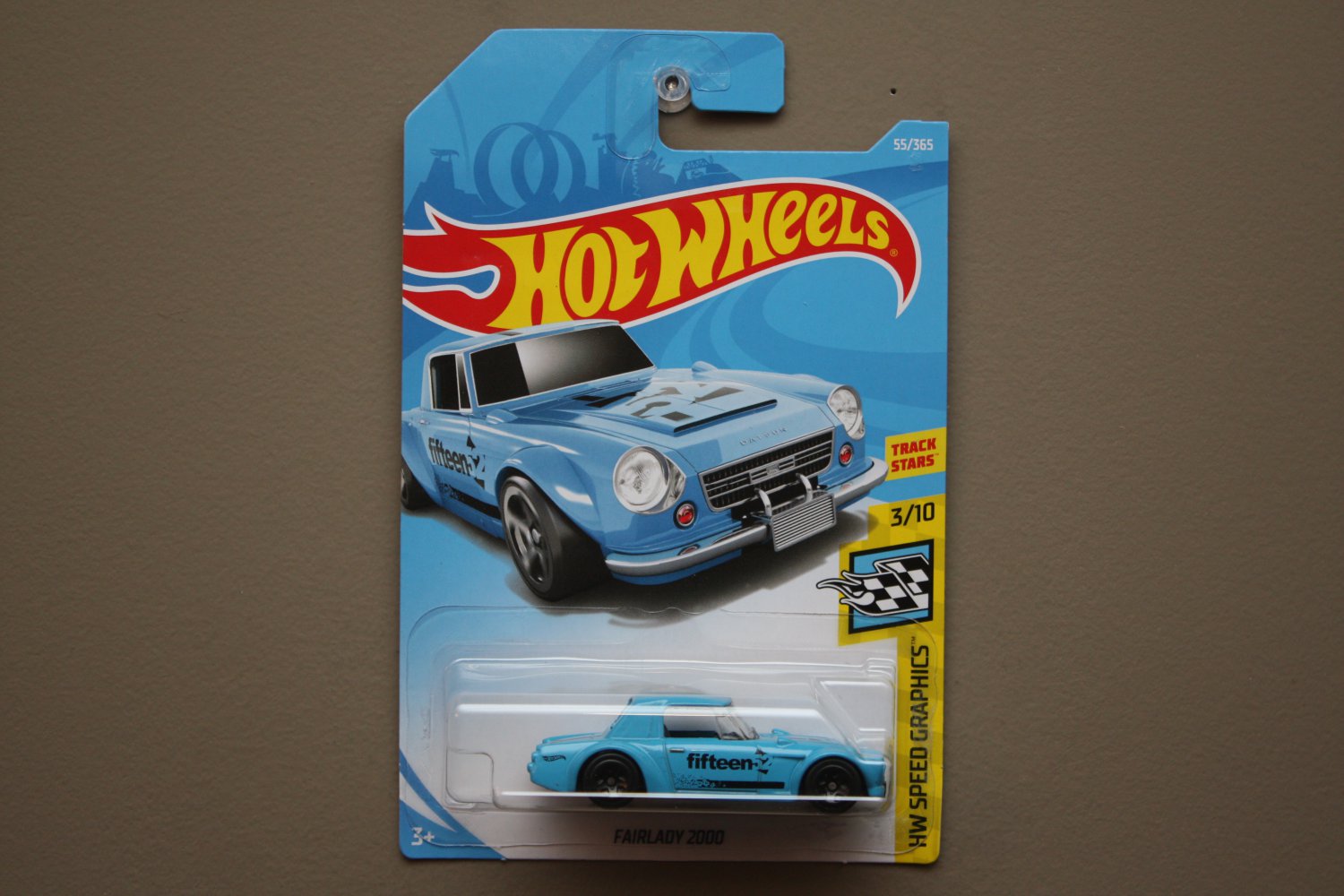 Hot Wheels 2018 HW Speed Graphics Datsun Fairlady 2000 (blue)