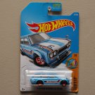 Hot Wheels 2017 Surf's Up '71 Datsun Bluebird 510 Wagon (blue) (SEE CONDITION)