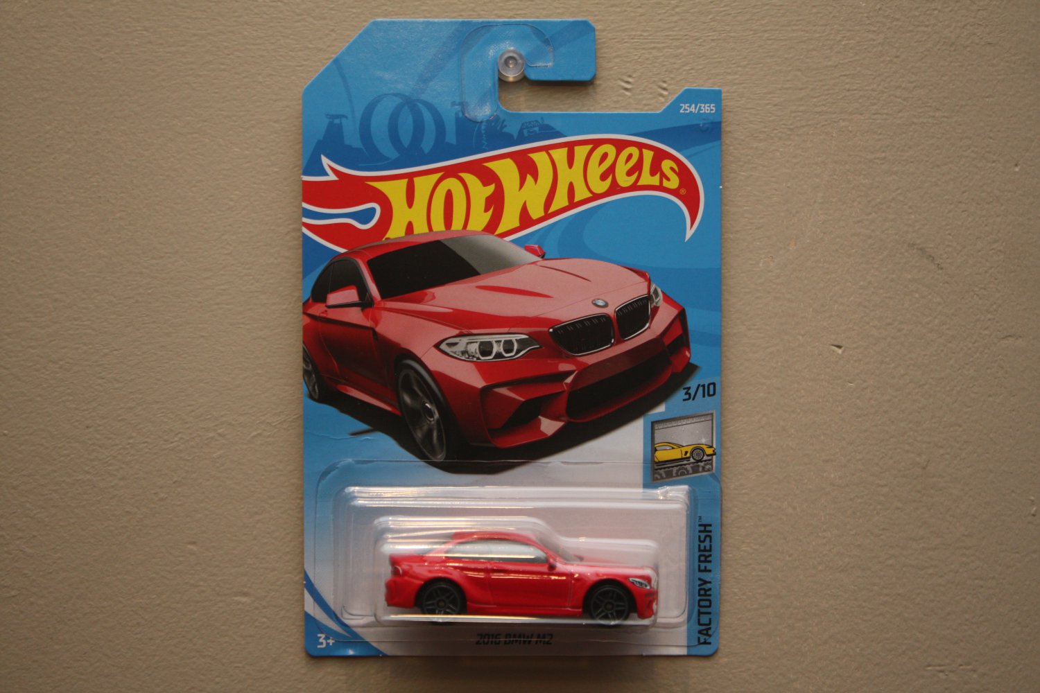 Hot Wheels 2018 Factory Fresh '16 BMW M2 (red) (SEE CONDITION)