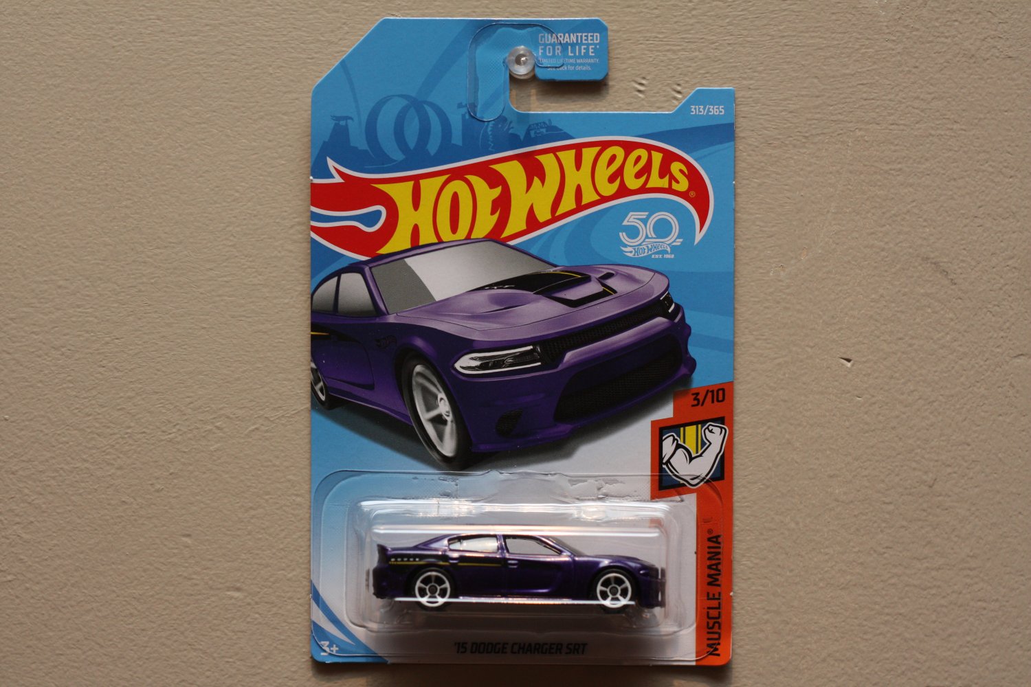 Hot Wheels 2018 Muscle Mania 15 Dodge Charger Srt Hellcat Purple