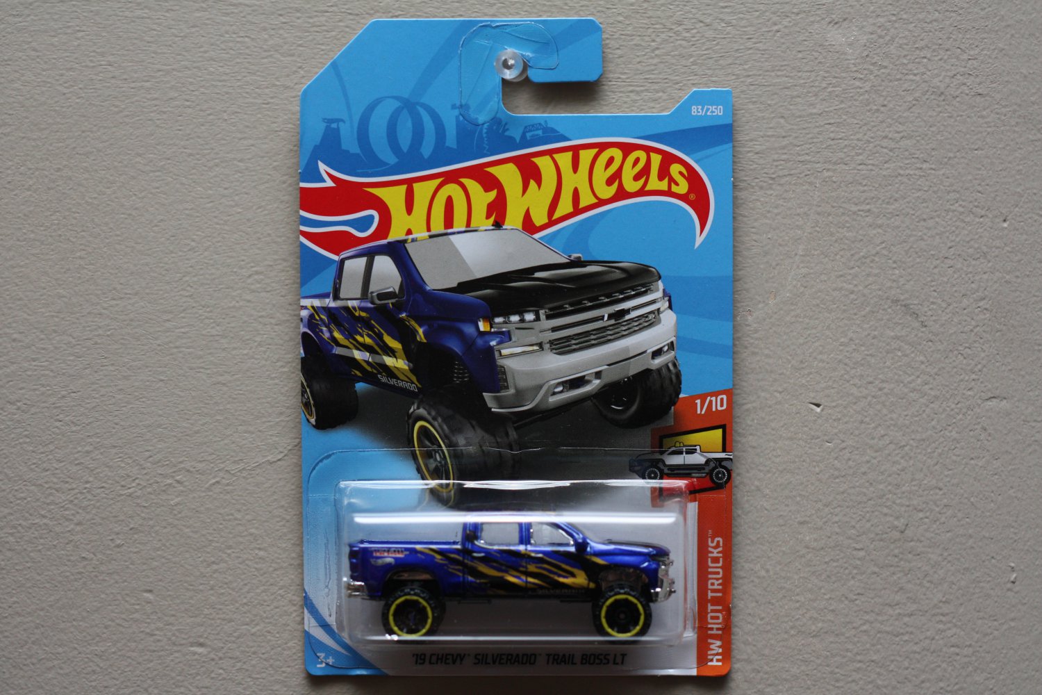 Hot Wheels 2019 HW Hot Trucks '19 Chevy Silverado Trail ... Hot Wheels 2019 HW Hot Trucks '19 Chevy Silverado Trail ...