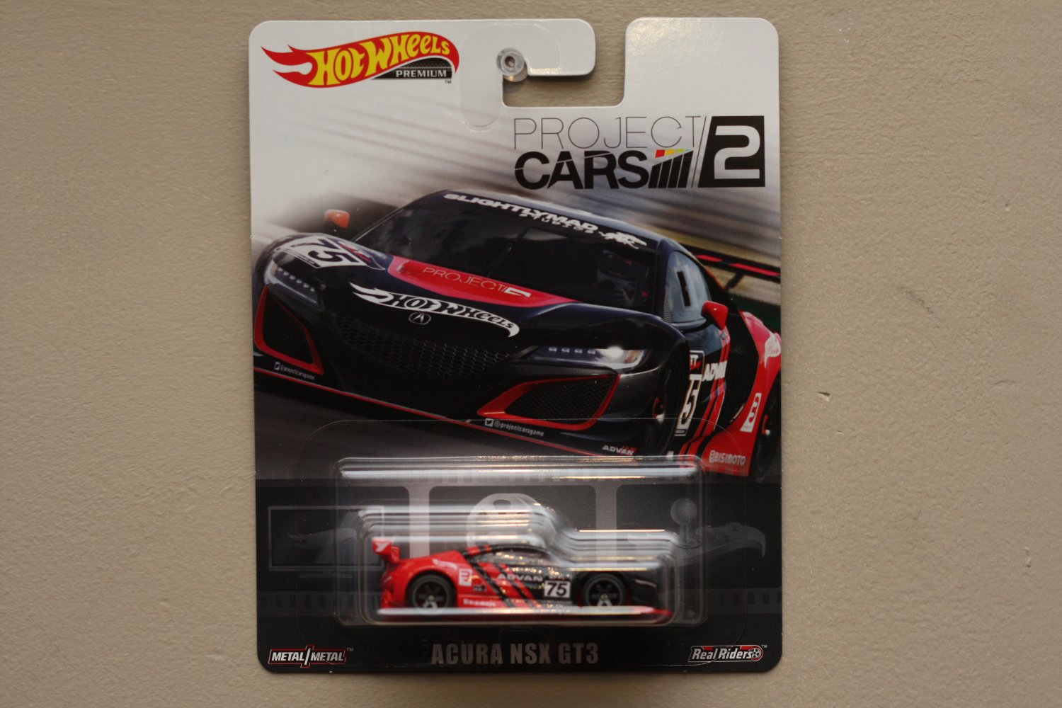 Hot Wheels 2019 Entertainment Project Cars 2 Acura NSX GT3