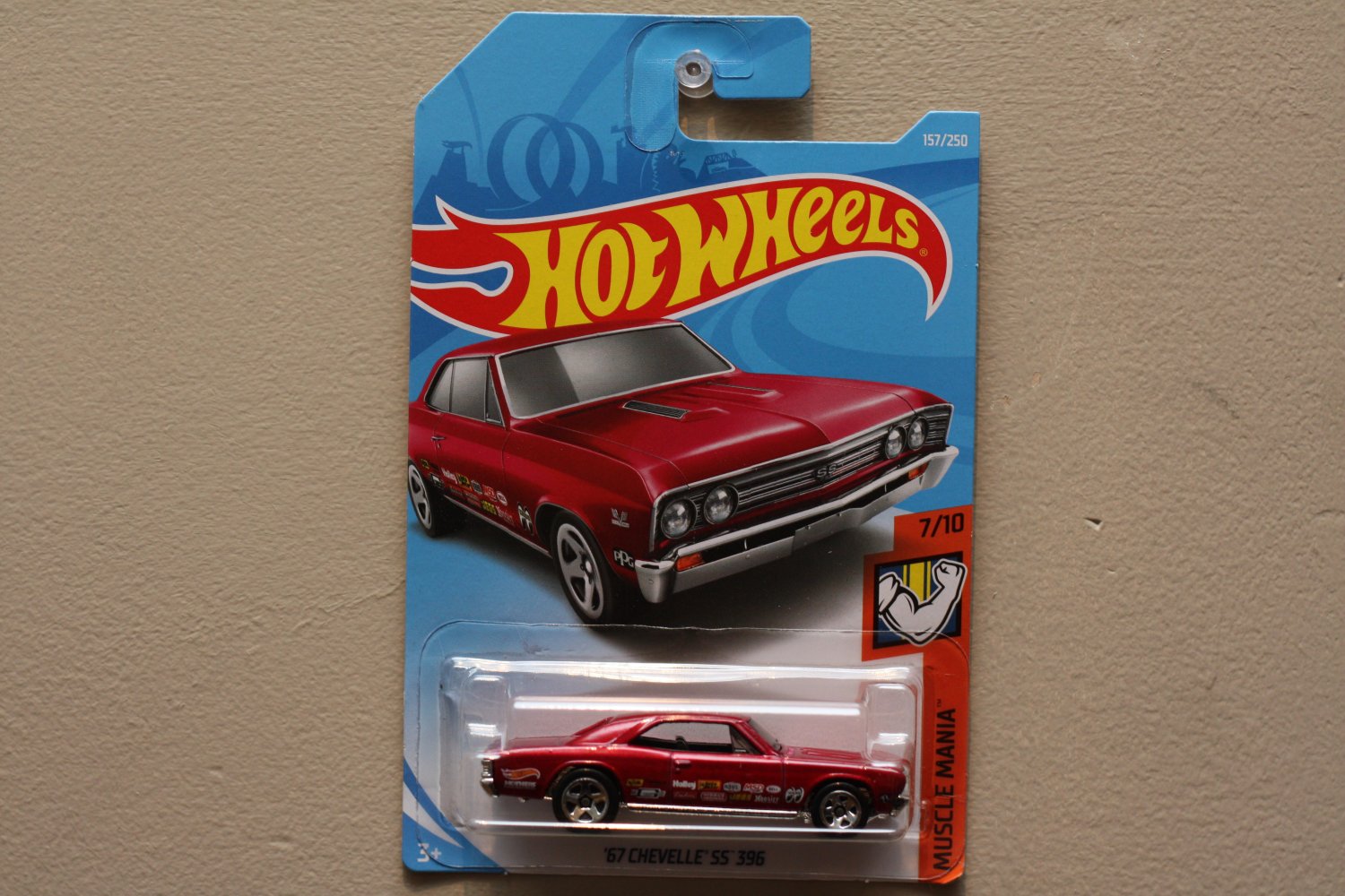 2019 HOT WHEELS #157 MUSCLE MANIA'67 Chevelle SS 396 
