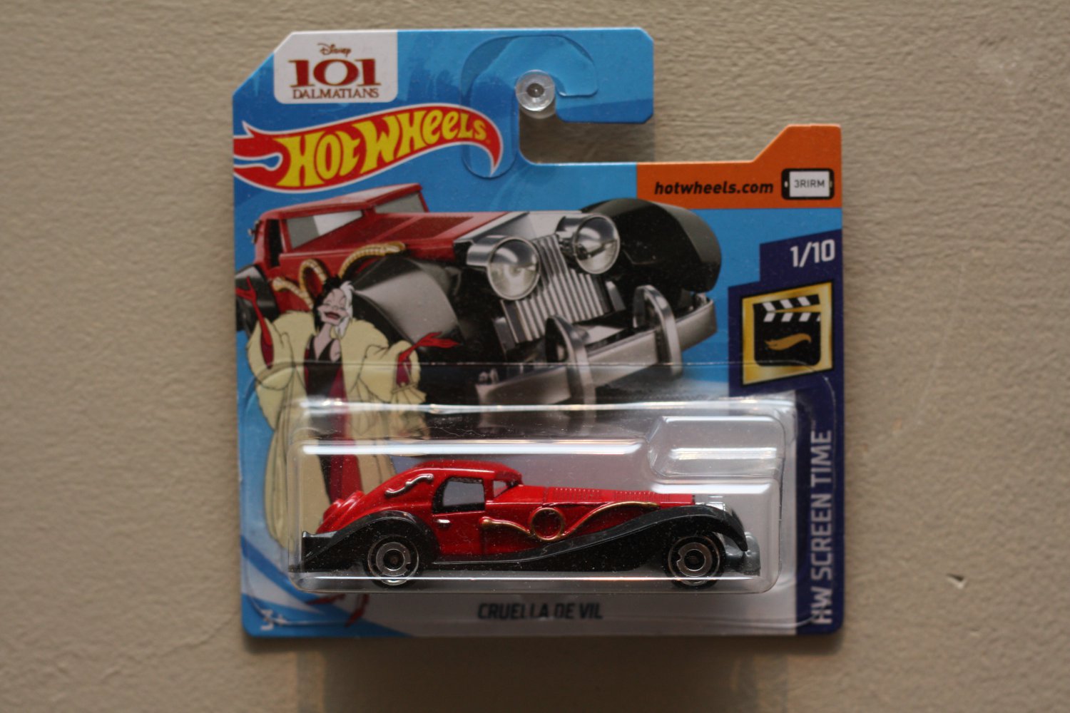 cruella de vil hot wheels 2019