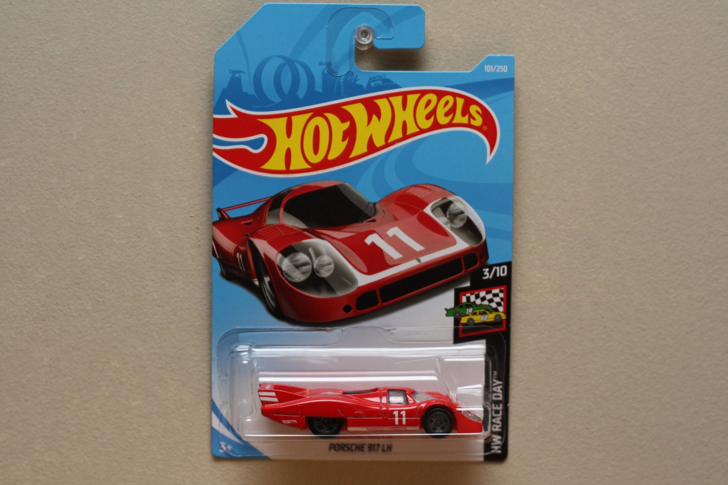 hot wheels porsche 917 lh red