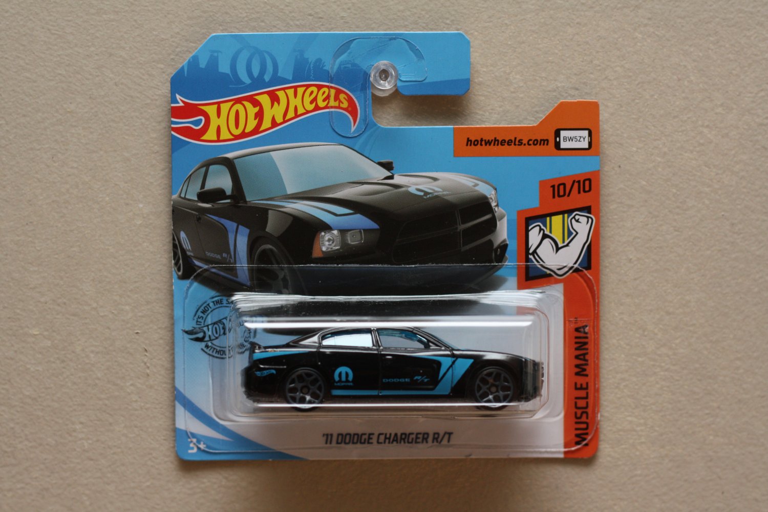 Hot Wheels 2019 Muscle Mania 11 Dodge Charger Rt Black 6631