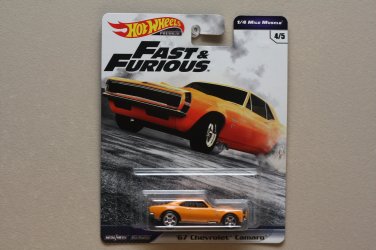 2019 HOTWHEELS FAST AND FURIOUS 1/4 MILE MUSCLE ‘67 CHEVROLET CAMARO BRAND NEW 