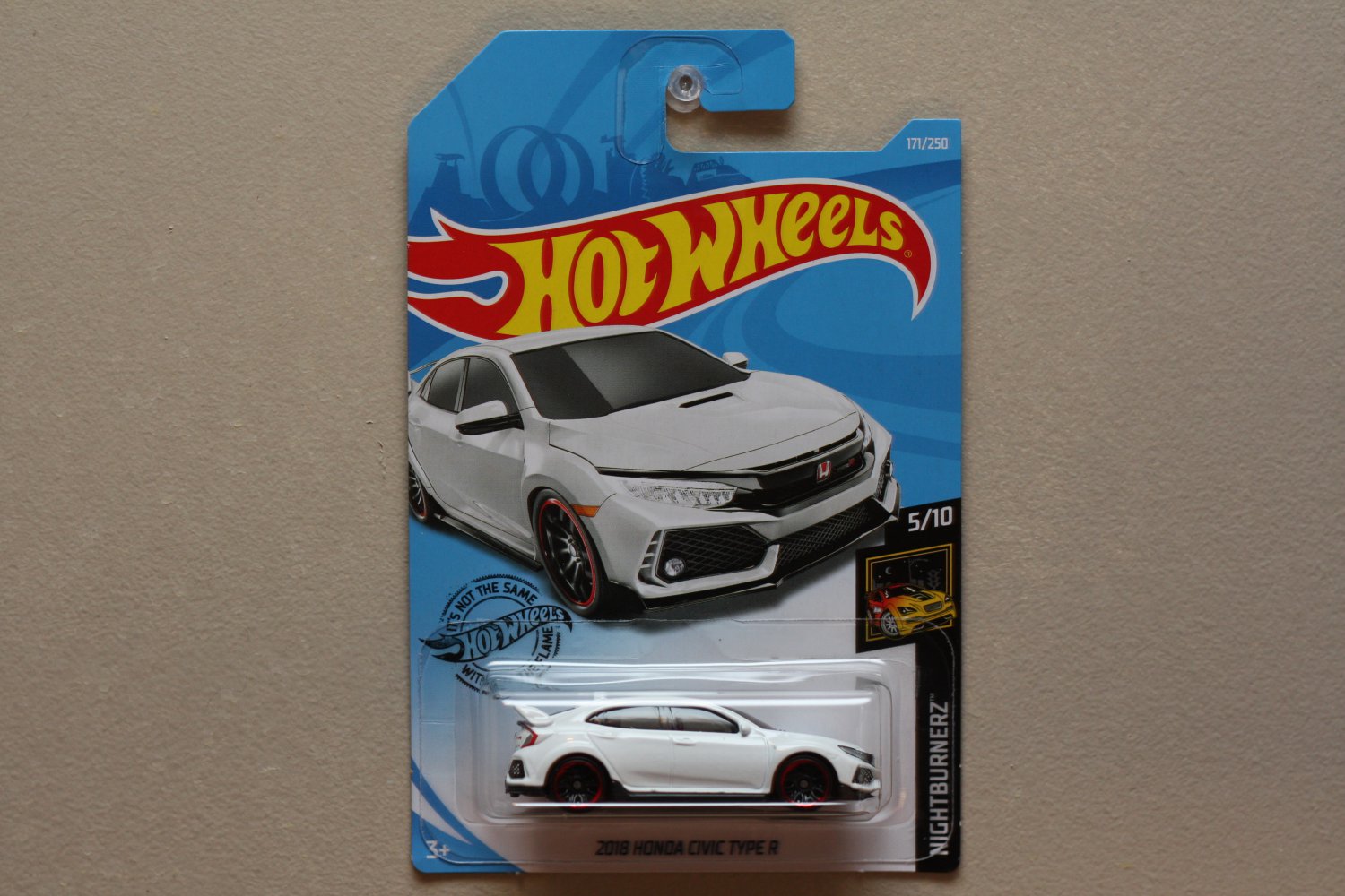 hot wheels honda civic type r white