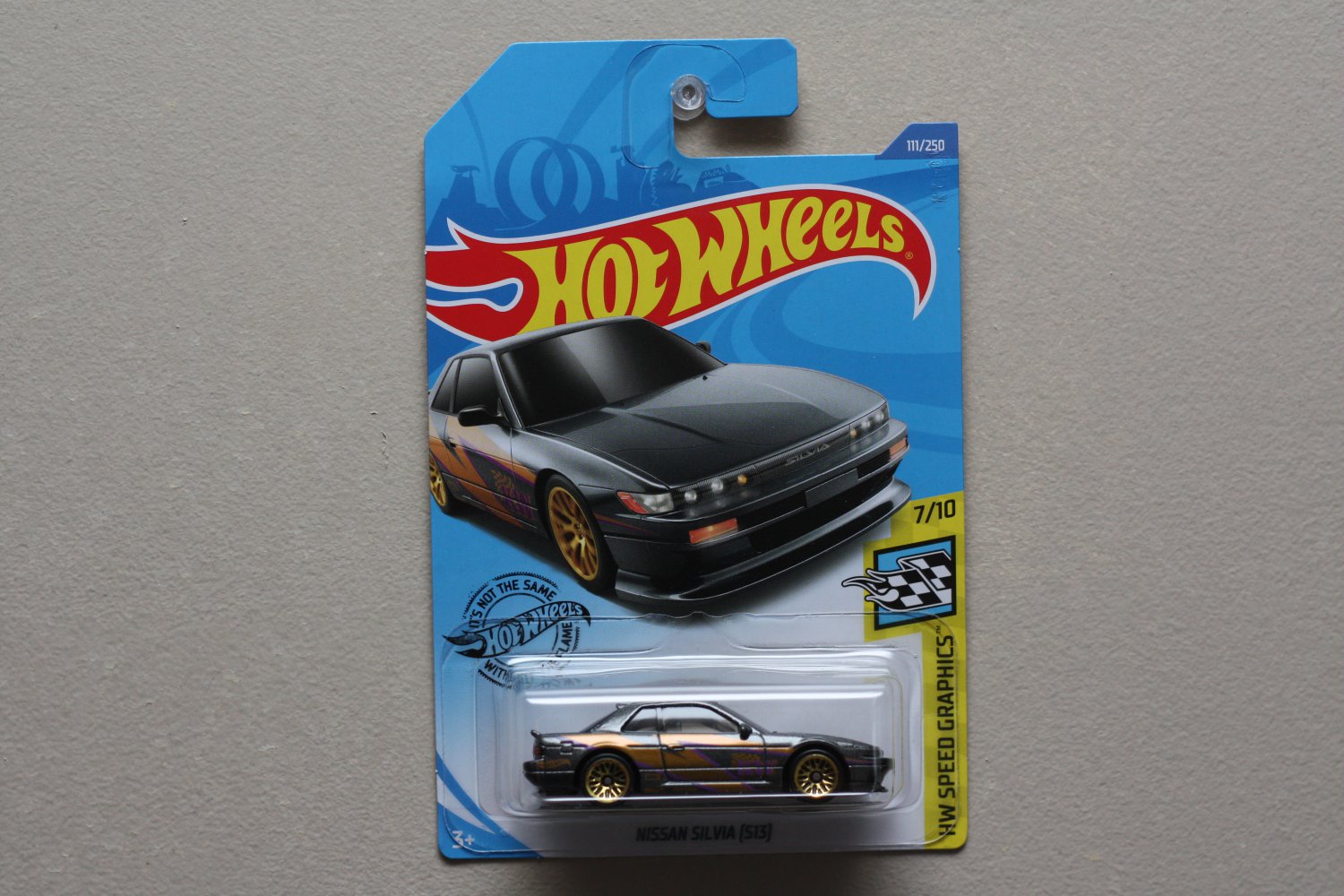 Hot Wheels 2020 HW Speed Graphics Nissan Silvia [S13] (grey)