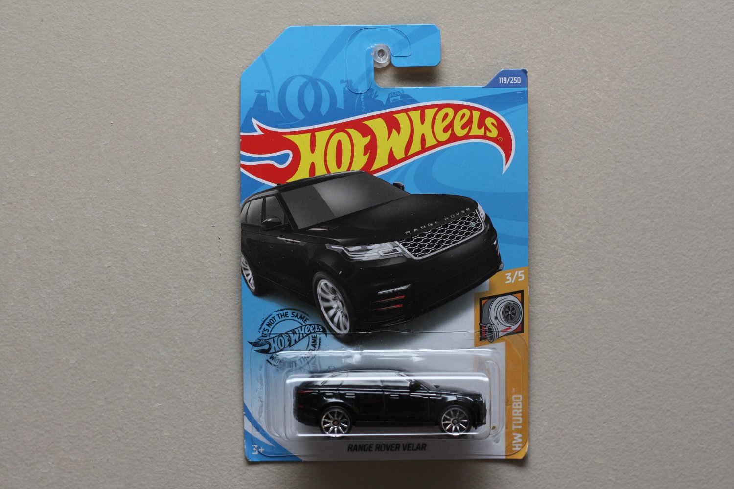 Hot Wheels 2020 Hw Turbo Land Rover Range Rover Velar Black