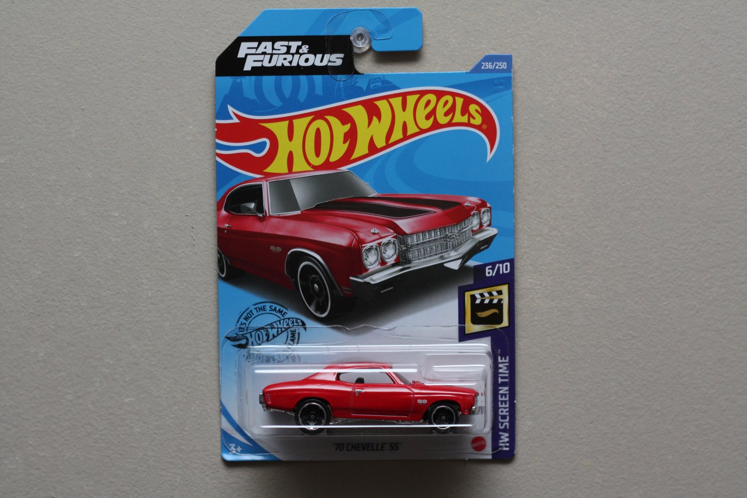 Hot Wheels 2020 HW Screen Time '70 Chevelle SS (red) (Fast & Furious)