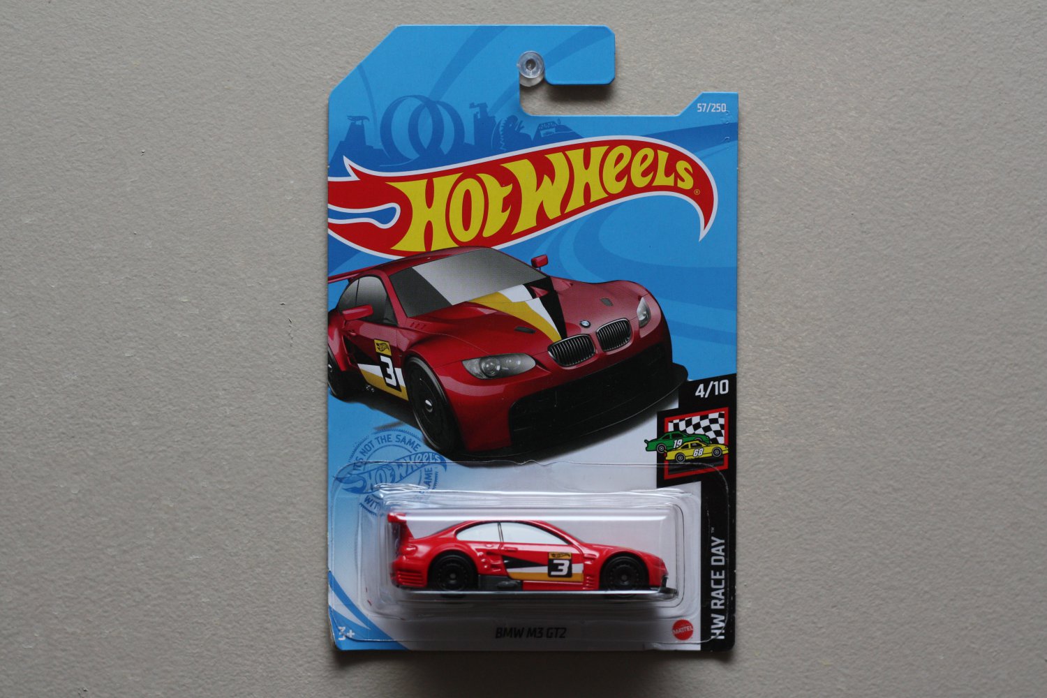 Hot Wheels 2021 HW Race Day BMW M3 GT2 (red) (SEE CONDITION)