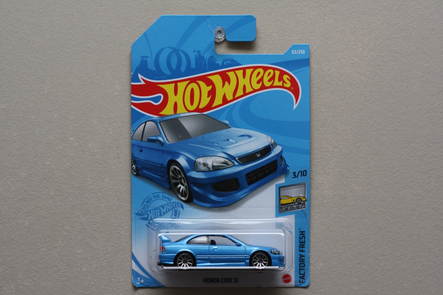 Hot Wheels 2021 Factory Fresh 00 Honda Civic Si Blue See Condition