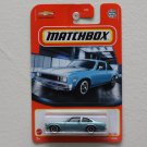 Matchbox 2021 #22/100 '79 Chevy Nova (steel blue)