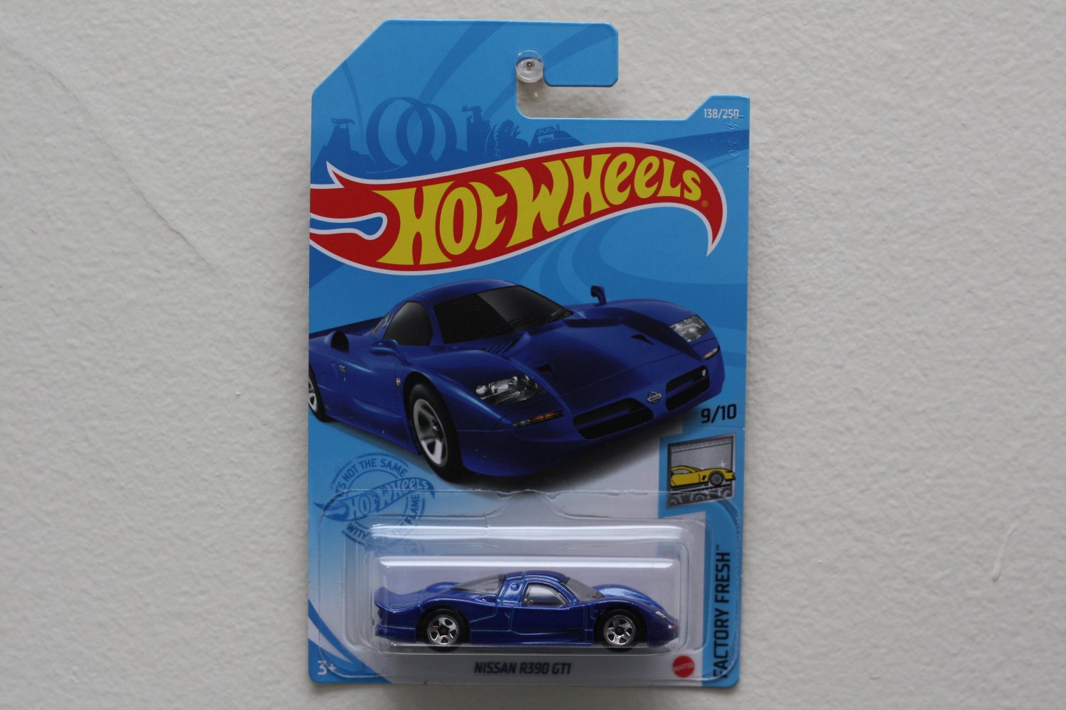 Hot Wheels 2021 Factory Fresh Nissan R390 GT1 (blue)