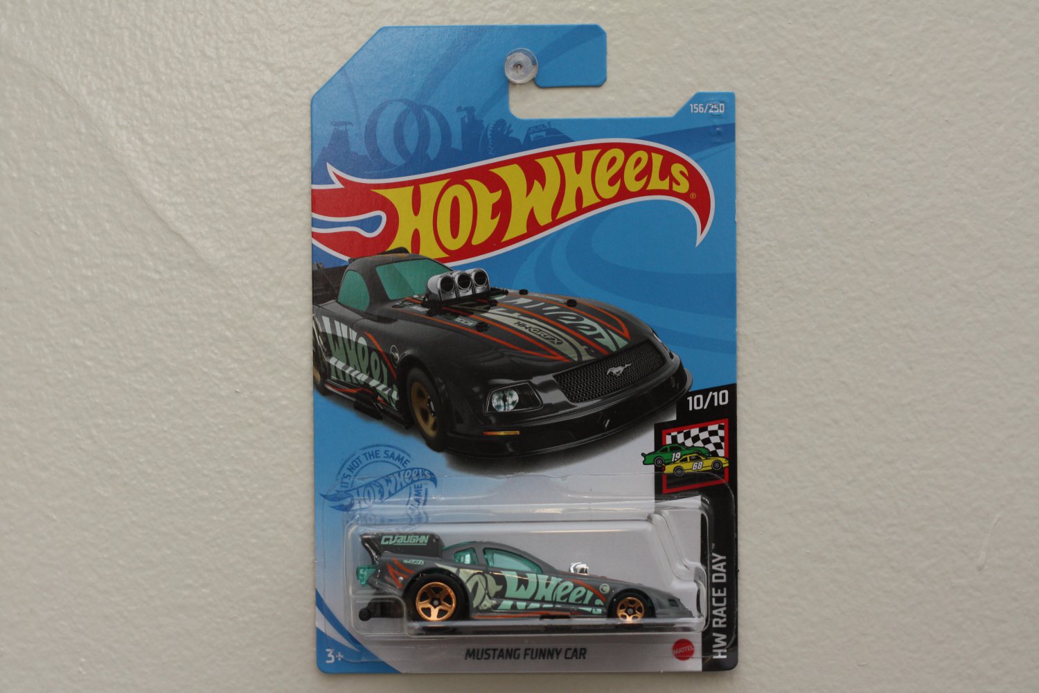 Hot Wheels 2021 HW Race Day Mustang Funny Car (grey) (Treasure Hunt)