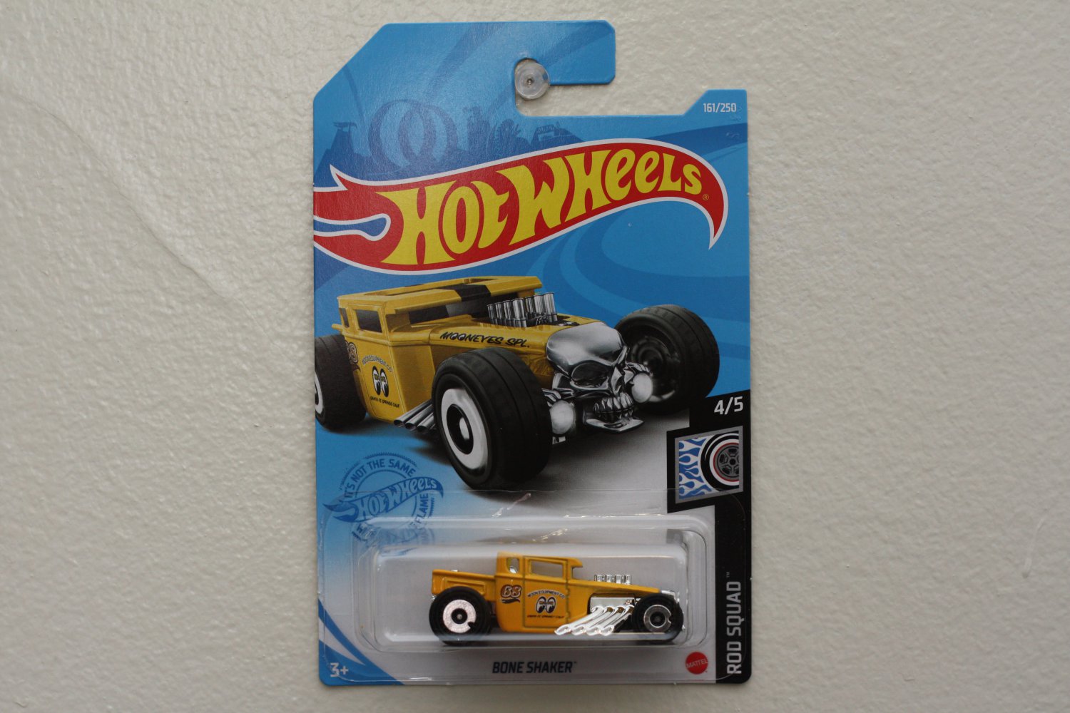 Hot Wheels 2021 Rod Squad Bone Shaker (yellow)