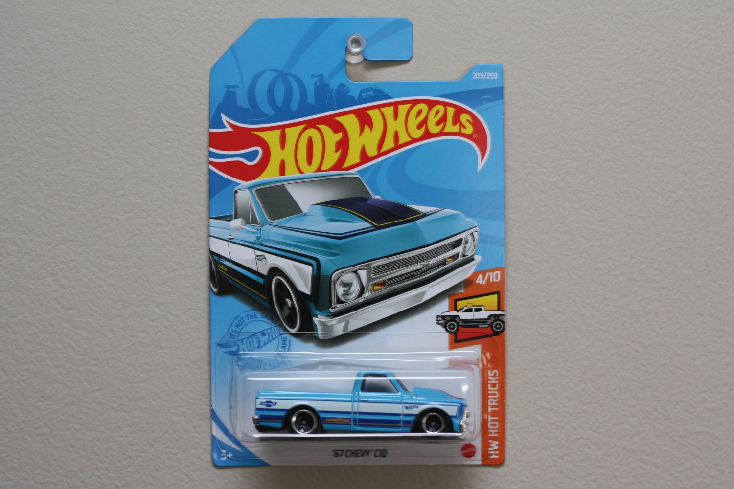Hot Wheels 2021 HW Hot Trucks '67 Chevy C10 (blue)
