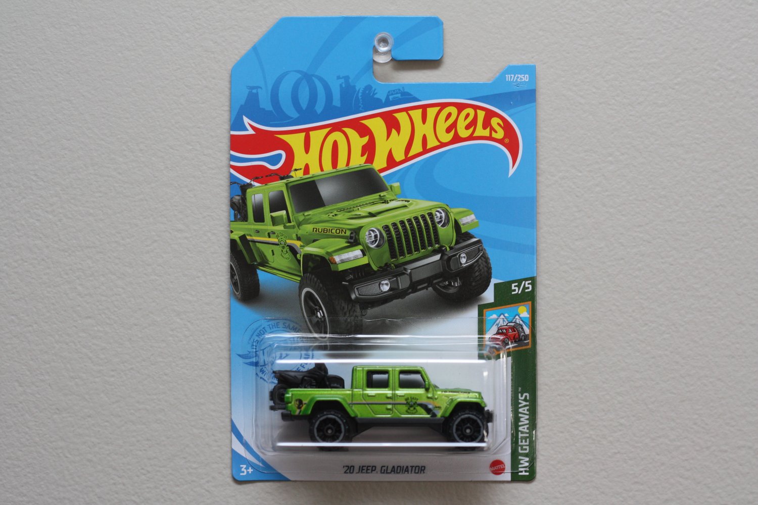 Hot Wheels 2021 HW Getaways '20 Jeep Gladiator (green)