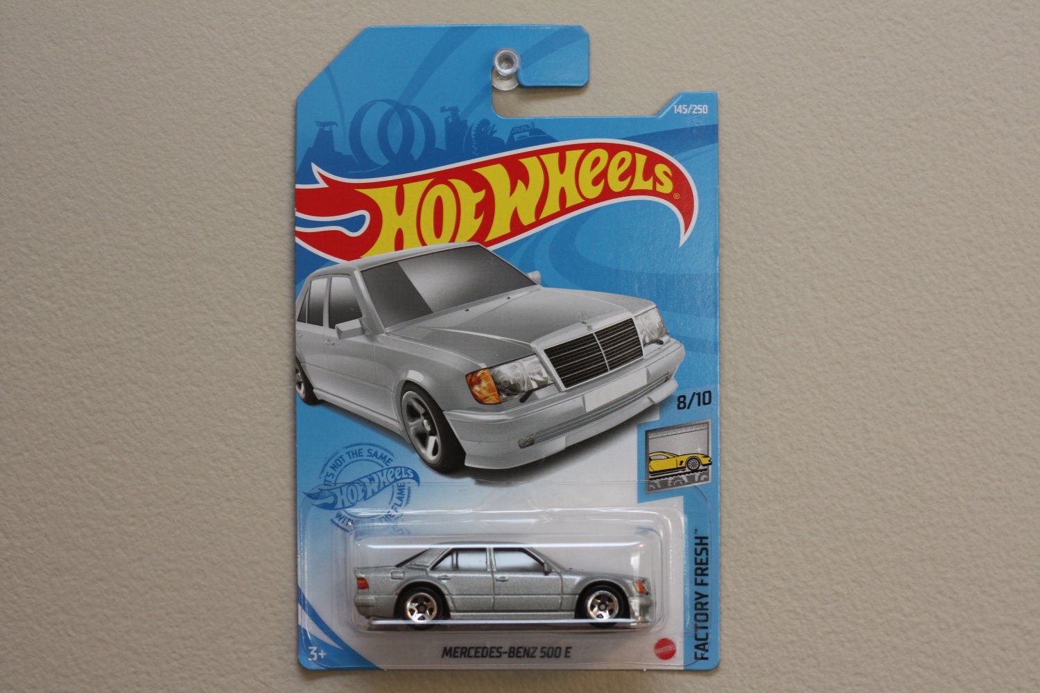 Hot Wheels 2021 Factory Fresh Mercedes-Benz 500 E (silver)