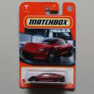 Matchbox 2021 #4/100 '20 Tesla Roadster (red)