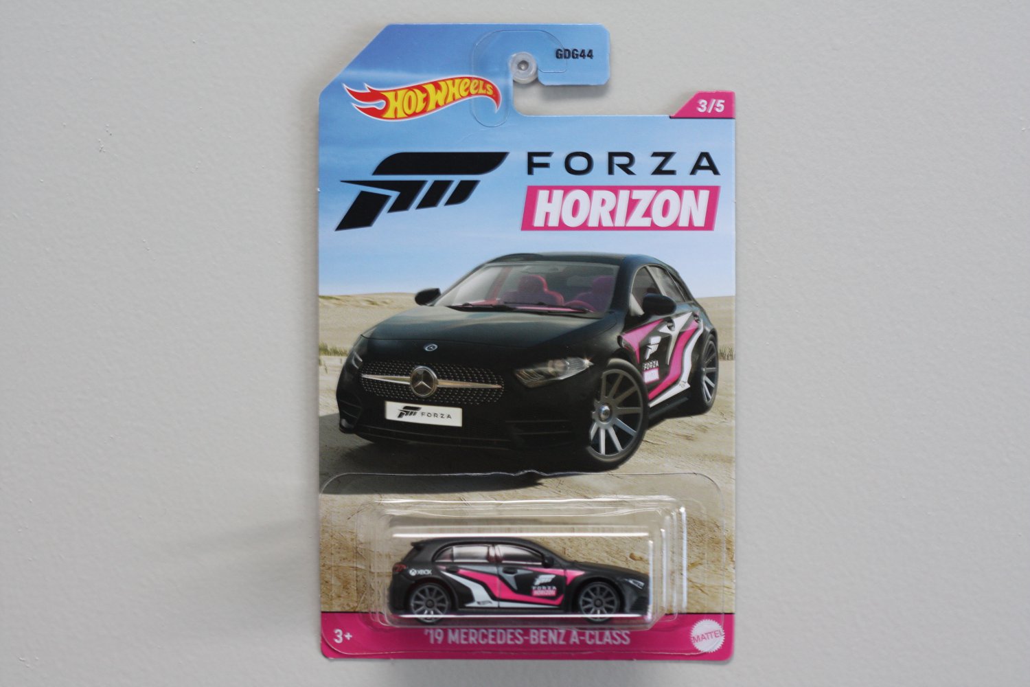 HotWheels, Forza Horizon, 3/5 '19 Mercedes-Benz A-Class