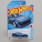 Hot Wheels 2022 HW J-Imports Mazda RX-7 (blue) (SEE CONDITION)