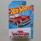 Hot Wheels 2022 Chevy Bel Air '57 Chevy (red) (SEE CONDITION)