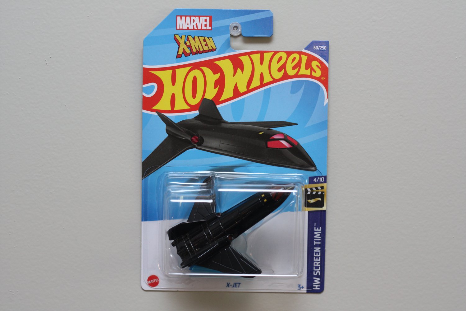 Hot Wheels 2022 HW Screen Time X-Men X-Jet (black) (Marvel)