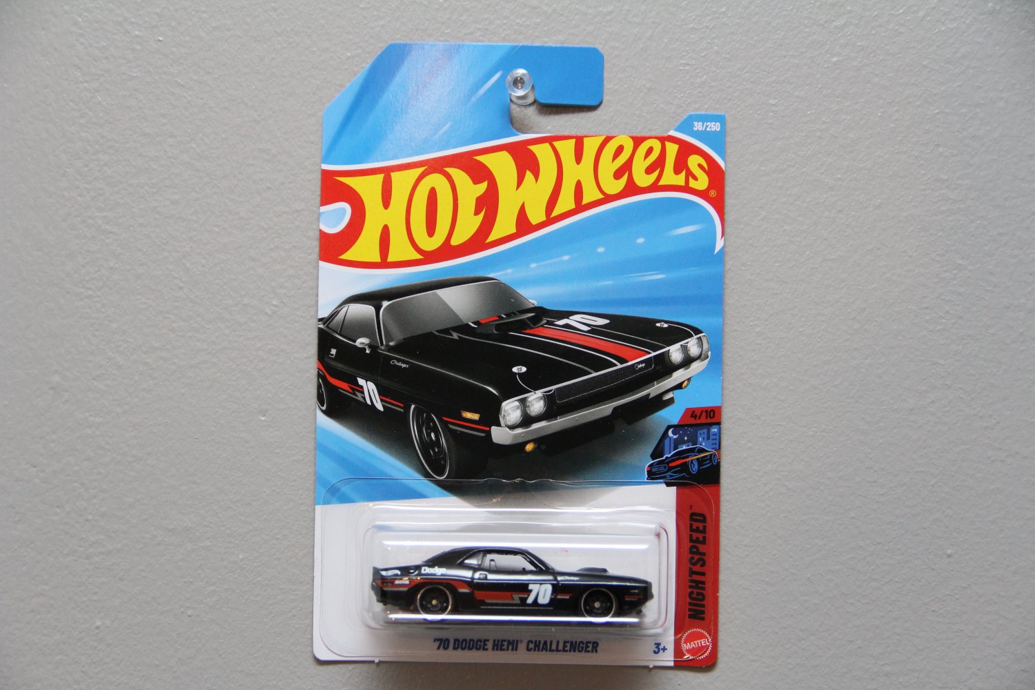 Hot Wheels 2026 Nightspeed '70 Dodge HEMI Challenger (black)