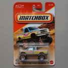 Matchbox 2026 #51/125 Chevy Silverado K1500 Pickup (blue/yellow)