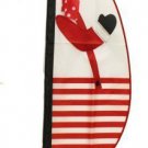 Christmas Flag Red Snowman
