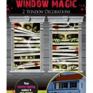 Halloween Horror Eyes Window Magic Decoration