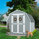 Barn Style 8 x 8 Wood Garden Shed