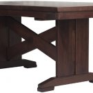 80" x 42" Table in Smoky Walnut Dining Table