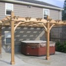 12x16 Attached Breeze Pergola