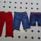 lot of 3 girls size 10 shorts & capris Arizona / Justice / Route 66
