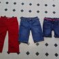 lot of 3 girls size 10 shorts & capris Arizona / Justice / Route 66