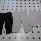 lot of 3 womens capris / shorts size 4 & 6 Maurices / Manhatten Chino NY & Comp