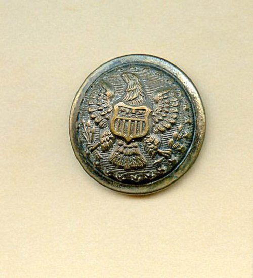 U.S. Army General Staff uniform button antique brass button B/m