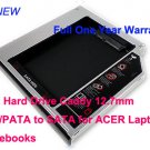 2nd Hard Drive Caddy 12.7mm IDE/PATA to SATA for ACER Laptops Notebooks