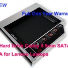 2nd Hard Drive Caddy 9.5mm SATA to SATA for Lenovo Laptops