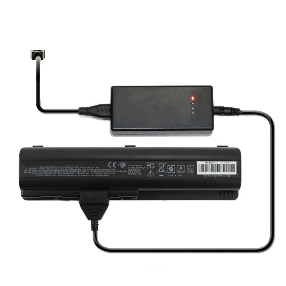 External Laptop Battery Charger For Hp Pavilion Dv5000 Dv5100 Dv5200 Ze2000 Ze2100 Ze2200 Ze2300 