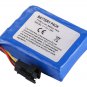 Replacement Battery Medcaptain 654255 144457 sys3011 SYS-6010 MP-60 30